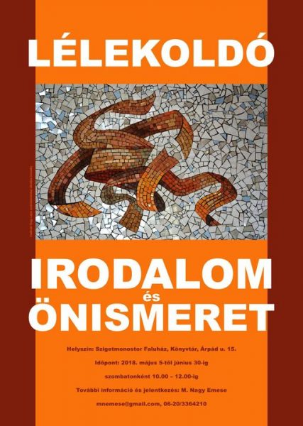 Irodalom és önismeret - Irodalomterápiás műhely